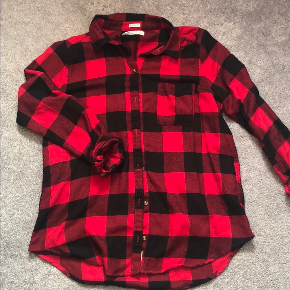 oversized flannel boyfriend fit